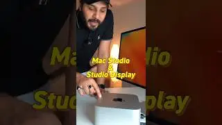 How to connect Apple Mac studio with Studio Display 
