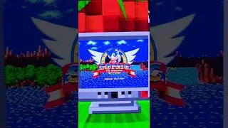 Minecraft Sonic - Uma Aventura Épica no Mundo dos Anéis! #shorts #short #shortvideo #shortsfeed