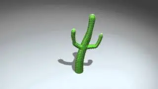 Cactus: Blender 3D Model
