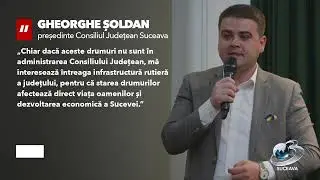 Consiliul Județean Suceava anunță reabilitarea a doua tronsoane de drum esențiale