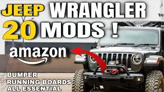 20 Affordable🔥Jeep Wrangler Accessories on Amazon 2025 