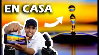 COMO FOTOGRAFIAR UNA IMAGEN DENTRO DE UNA GOTA DE AGUA 💧📷