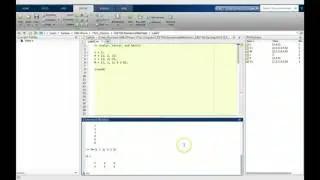 Lab02_1: Matlab Arrays