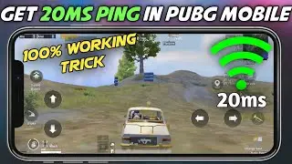 How To Get 20ms Ping In PUBG Mobile | Convert High Ping To Low Ping | Best Ever Trick | 2021