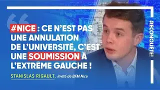 Stanislas Rigault sur BFM TV : l’extrême gauche a peur du débat !