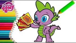 Coloring Book My Little Pony for Kids Spike Fun MLP Color & Play Game