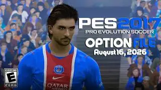 PES 2017 LATEST OPTION FILE T99 V20 SEASON 2027