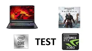 Acer Nitro 5 - Assasin's Creed Valhalla - RTX 3060 I7-10750H