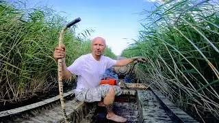 Рыбалка на хапуги или на кастинговую сеть американку, что круче. Рыбалка в Сибирских болотах