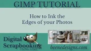 How to Ink photo edges using GIMP