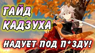 Гайд на Кадзуху Genshin Impact