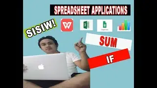 HOW TO CREATE A FORMULA IN MS EXCEL, CALC,GOOGLE SHEETS,APPLE NUMBERS ETC. (SUM AND IF FUNCTION)