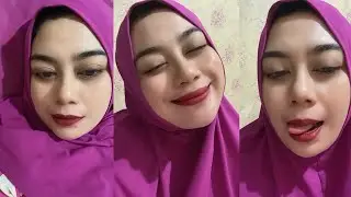The Seductive Auntie in a Pink Hijab