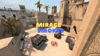 CS2 Mirage Smokes Tried and Tested