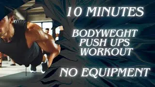👉 10 Min Intermediate Push Ups Workout [ No Equipment ] 🤯