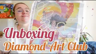🖍️💎Unboxing Diamond Painting #136 [DIAMOND ART CLUB]