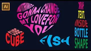 Wrap Text inside a shape in Illustrator