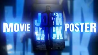 How to Make a Movie Poster in Photopea (Text Effect Tutorial)