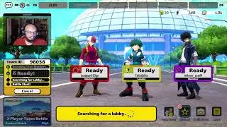 MY HERO RUMBLE! 2nd Another Test - TzillaDzilla Live Stream