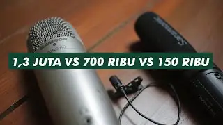 Duel Microphone Samson C01U Pro VS Saramonic SR M3 VS Boya By M1
