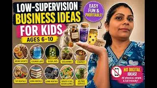 Easy Kids Business Ideas (Ages 6–10) -Part 1 | Calm & Relaxing Products They Can Make & Sell