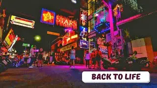 Pattaya 2022, July  Walking Street, back to life