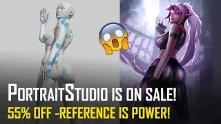 Reference is power - transform your paintings with PortraitStudio! Sale!