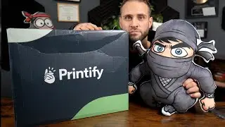 Unboxing NEW Printify Products (Never Seen Before)