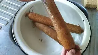 КОЛБАСКА ДОМАШНЯЯ КОПЧЁНАЯ