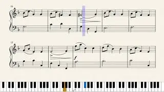 Minuet in F Major (K.2) - Mozart (+Sheet Music)