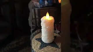 Silicone Dipped Moving Flame Votive