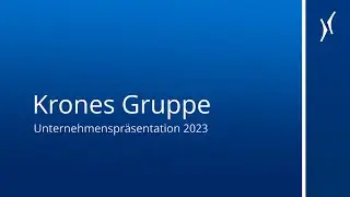 Unternehmenspräsentation Krones Gruppe 2023
