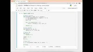 Euler method (Python)