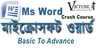 learn Microsoft word in Bangla tutorial Full Course 2021 || MS Word Tutorial 01