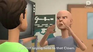 Classic Caillou destroy classroom/grounded