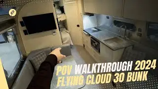 POV 2024 Flying Cloud 30 Bunk! | Larger Bunk Bed!
