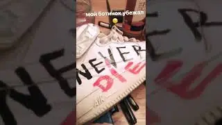 От Krestall/Courier'a убежал ботинок
