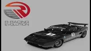 R: Racing Evolution - Black De Tomaso Pantera GT5-S