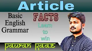 Article || Facts || Basic English Grammar || #pawan_raaz #ssc #education #englishgrammar