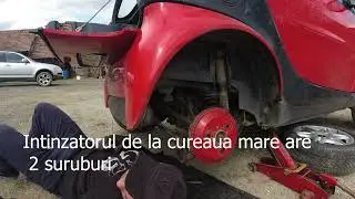 Cum schimbi cureaua de accesorii la Smart MCC 0.8 diesel