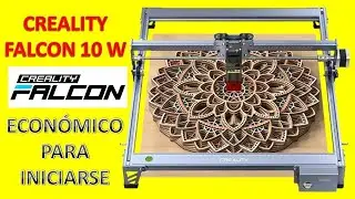 El MEJOR LÁSER para APRENDER: CREALITY FALCON 10 W, facilidad de uso y económico  💵💵💵