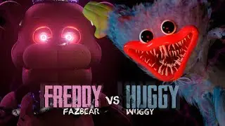 FREDDY VS HUGGY WUGGY RAP | FACE 2 FACE | ZARCORT & KRONNO