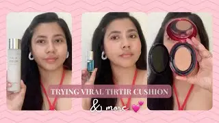 TRYING VIRAL *TIRTIR* CUSHION & MORE❣️