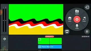 awesome text effect animation in kinemaster || bd media tech