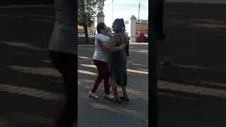Танцы под гармонь в парке Гомеля. 18.08.24.
