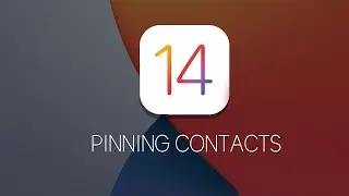 iOS 14 NEW FEATURE : How to Pin Contacts in Text Messages