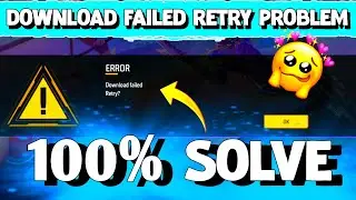 Download Failed Retry Problem 100% Solve in free fire max // Free Fire open problem solved