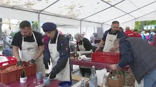 Koštianska zakáľačka a súťaž vo výrobe klobás
