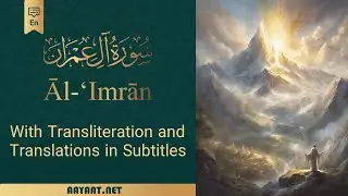 Surat Āl-‘Imrān | سورة آل عِمران | Transliteration with 40+ Translation in subtitle