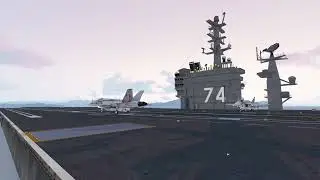 Nimitz in arma3: New Take-Off and Catapult Shuttle